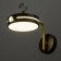 Sconces "Anteco" LED 12W 4000k Black 15x26x16cm