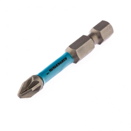 Набор бит торсионных Gross 11488, сталь S2, PZ2x50 мм, 1/4", 2 шт