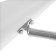 Sconces "centrick" E27 white 61x12x10 cm
