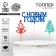 Topper for the Cake for the New Year "New Year", mix