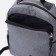 Male backpack on lightning, rise, external pocket, gray color
