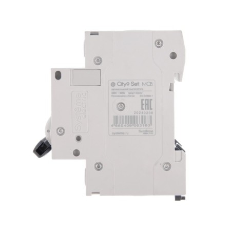The circuit breaker SE CITY9 SET, B, 25 A, 3P, 4.5 KA, 400 V-4