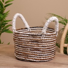 Wicker basket 27x27x25 cm