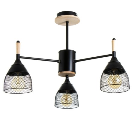 Svetogor Luke "Way" 3x60W E27 Black 59.5x59.5x38.5cm-1