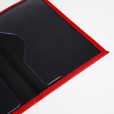 Cover for passport, red color-5