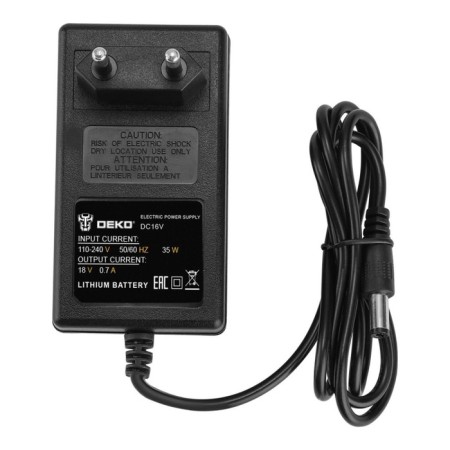 Charger DEKO DC16V, 16 V, 1.5 Ah, Li-Ion-2