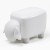 White with white cover