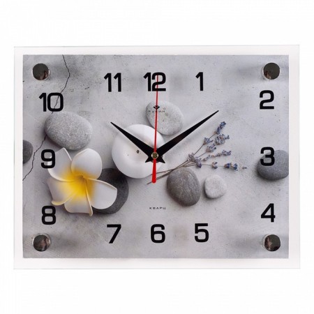 Watching clock, interior "spa", 20 x 25.5 cm, silent