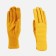 Gloves are female, dimensionless, with insulation, yellow color