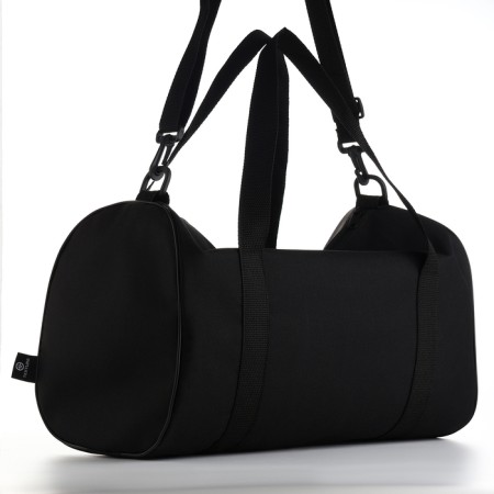 Female sports bag, textura, small size, black color-6