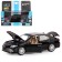 Metal machine Toyota Camry, 1: 32, Inerts, light and sound effects, doors open, black color