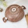 Kazan kantry, 4 l, d = 28 cm, glass cover, plastic handles, anti -stick coating, brown color