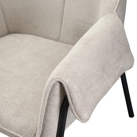 ALINE lounge Capes, 760 × 610 × 750 mm, Shenill, gray-beige color-12