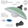 Nightlight-NLED-487-1W-SW-GR lamp on green batteries