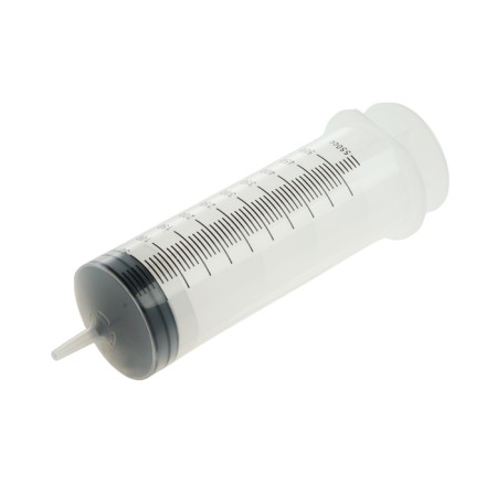 Technical syringe for pumping fluid, 500 ml, tube 100 cm-2