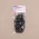 Fittings for bag No. 2, set 4 objects, carbine - 2 pcs, chain, buttons, metal, black nickel