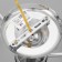 Lamp ceiling angel 52x52x27, 3x60W E27, chrome