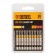 Denzel 11670 bit set, hexagonal profile, Torx 25 x 50 mm, steel S2, 10 pcs.