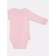 Body Body on buttons with Rant Base anti-ticaras, seams outward, height 56 ​​cm, pale pink color