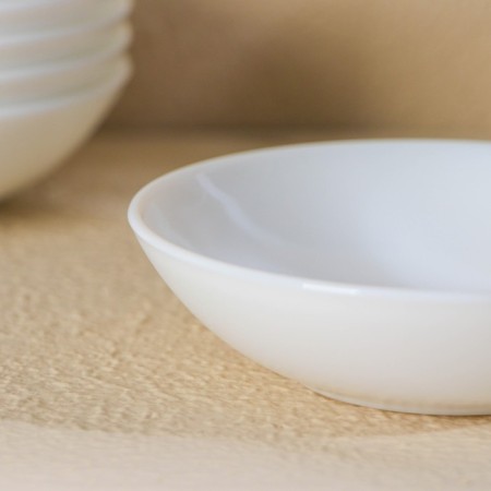 Set of saucepan luminarc diwali, 100 ml, d = 11 cm, glass ceramic, 6 pcs, white color-3