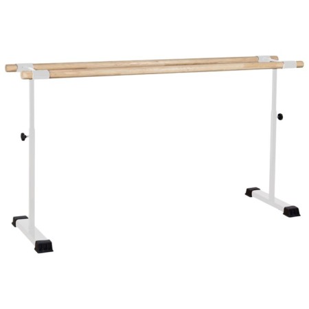 Portable choreographic machine adjustable No. 10 oak, white legs
