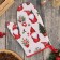 Santa CLAUS 20x28cm mittens, 100% HL, reps 210 g/m2, Vatin 250g/m2