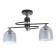 Hayam chandelier 2HE27 40W Black 55x30x25 cm Bayerlux