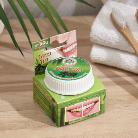 Herbal Clove & Charcoal Power Toothpaste with Bamboo Corner, 25 g
