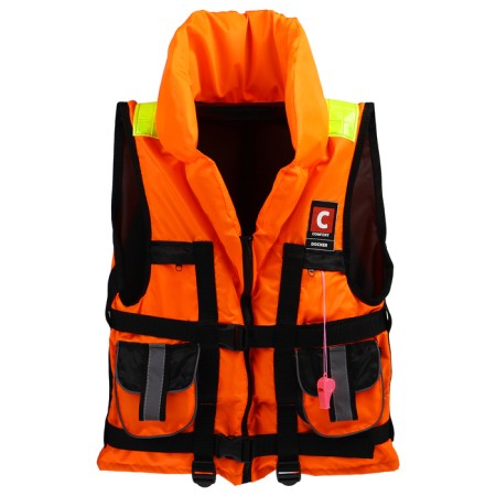 Rescue vest with the headrest "Docker", 60 kg