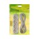 Extension cord Luazon Lighting Eco, 4 sockets, 5 m, 10 A, 2200 W, PVS 2x0.75 mm2, without salary, white