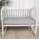 Sheet on the elastic band “Small stars”, size 60x120 cm, color gray color