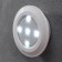 Nightlight with PDU 16043/1 LED from batteries 3AAA white 9x9x2 cm Risalux