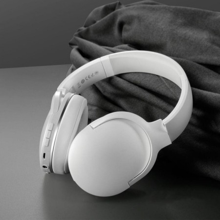 Wireless headphones Baseus D02 Pro, TWS, full -size, BT5.0, 450 mAh, white-5