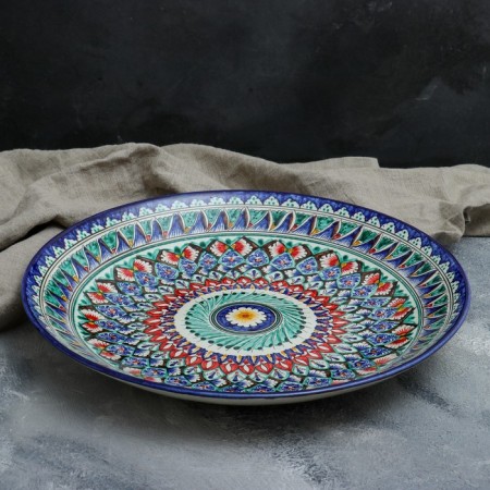 Lryagan Round Rishtan Ceramics, 41cm