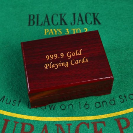 Plastic Plastic Cards "100 dollars", 54 pcs, 30 μm, 8.5 x 4.5 cm, in the box-2