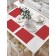 A set of napkins for setting the table "Fasty Hearts", rectangular, size 32x46 cm, 4 pcs
