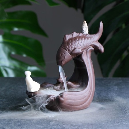 Set of incense on the stand "Fish" 13x12cm