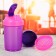 Sports shaker with a bowl for protein, 500 ml
