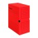 Archive box with A4 Calligrata valve, 150 mm, microgofrotcard, up to 1,400 sheets, red
