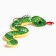Soft toy "snake" on a key fob, 18 cm, color mix