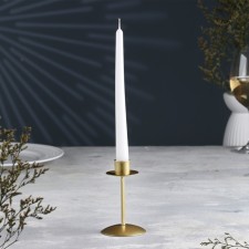Bob Climber Metal for one candle, 7.4x12 cm, gold