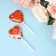 Confectionery "Heart" on a stick, 18 g