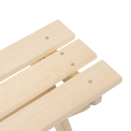 Wooden -folding storage shop "Dobroparov" 100x33x45 cm, for a bath, load up to 100 kg-3