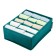 Organizer for linen, 15 cells, turquoise color