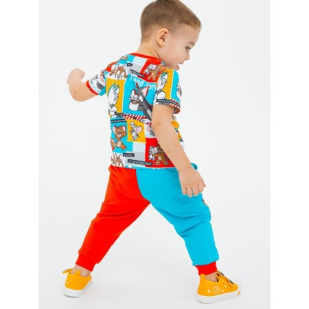 Set for a boy PlayTode: T -shirt and trousers, height 86 cm-3