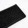 Male purse without fastener, department for bills, for maps, for coins, black color