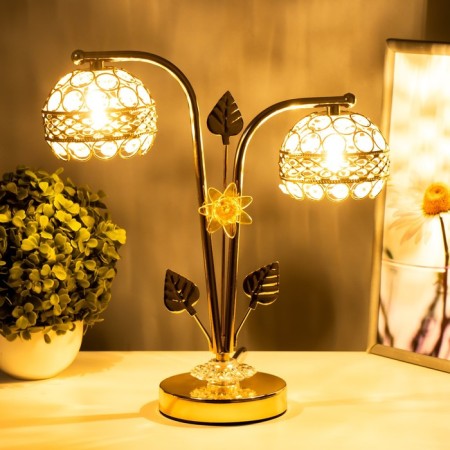 Broad lamp "Brid" 2xg4 35W gold 30x12x31 cm Risalux-4