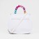 Baby bag on magnet, white color