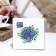 Paper Napkins Art Bouquet "Blue Hydrangea", 20x20, 2 layers, 30 sheets