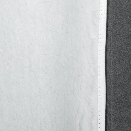 Knights in the back seat, Nat. wool, 135x55 and 75x55 cm, white, set 3 pcs-2